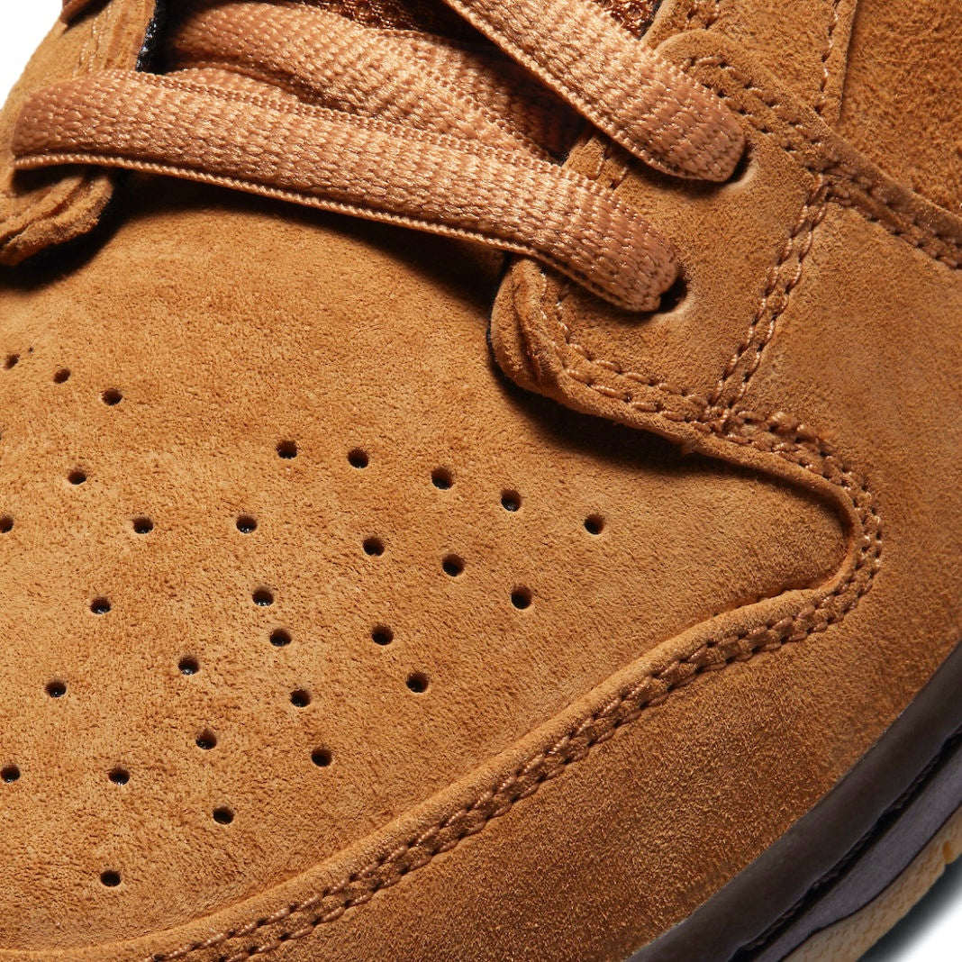 Nike Dunk SB Low Pro Flax Brown Skateboarding Shoes - Men's Casual Sneakers for Streetwear & Skateboarding