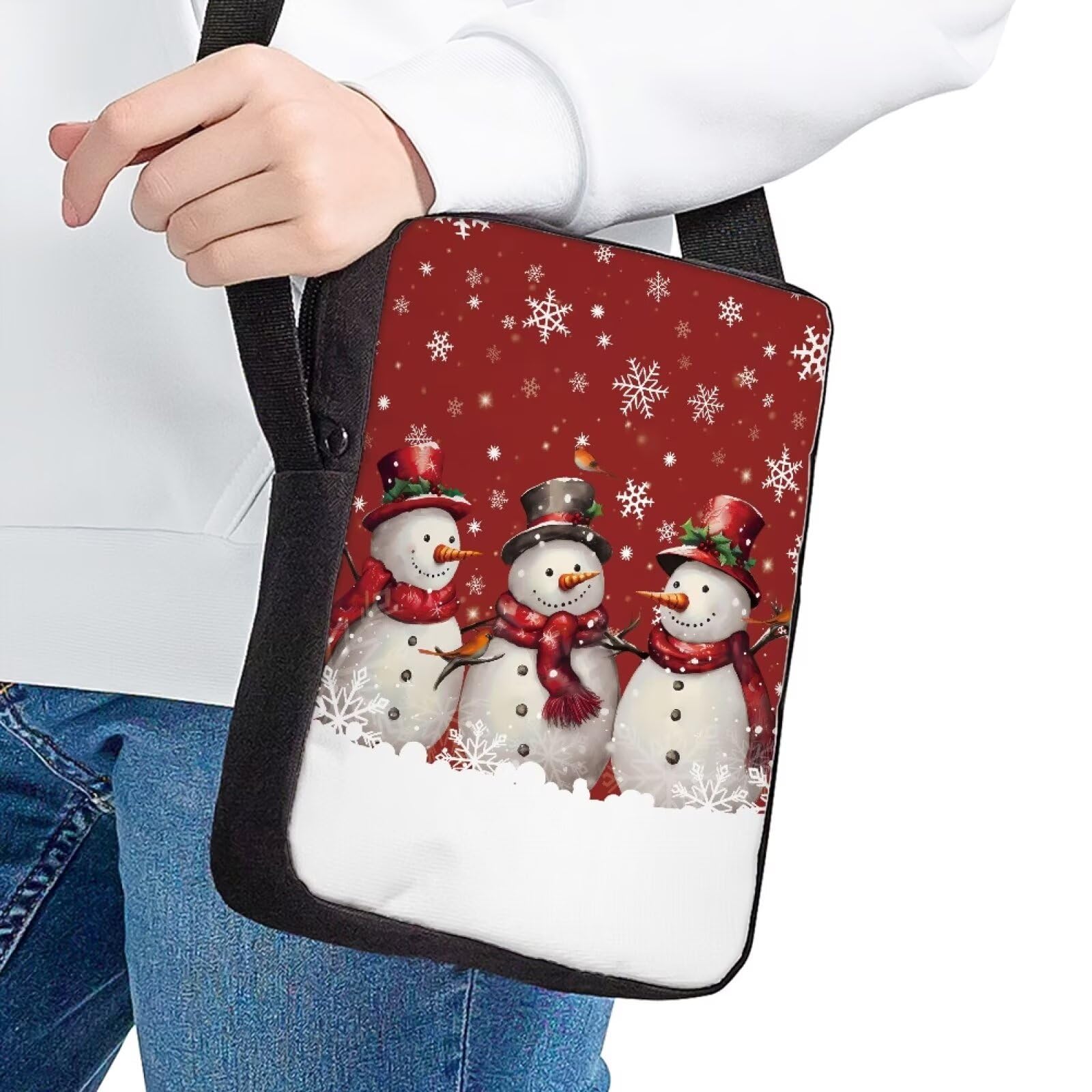 GIFTPUZZ Crossbody Bags for Women, Men & Kids - Adjustable Long Strap Messenger Shoulder Purse - Perfect for Travel, School & Everyday Use