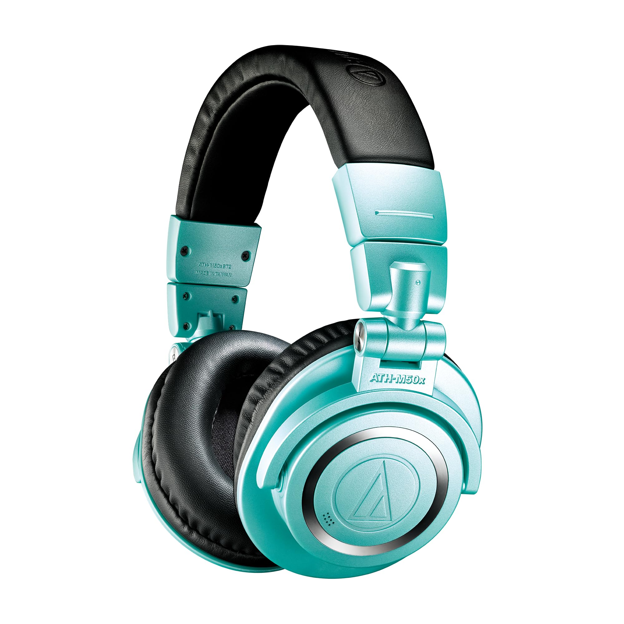 Audio-Technica ATH-M50xBT2 Wireless Bluetooth Headphones Limited Edition - Ice Blue | Professional Studio Monitoring, Wireless Music Streaming for DJs, Musicians & Audiophiles