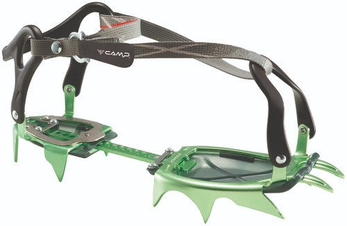 CAMP XLC 490 Universal Crampons for Hiking, Ice Climbing & Winter Trekking - Lightweight Aluminum Spikes for Snow & Ice Traction
