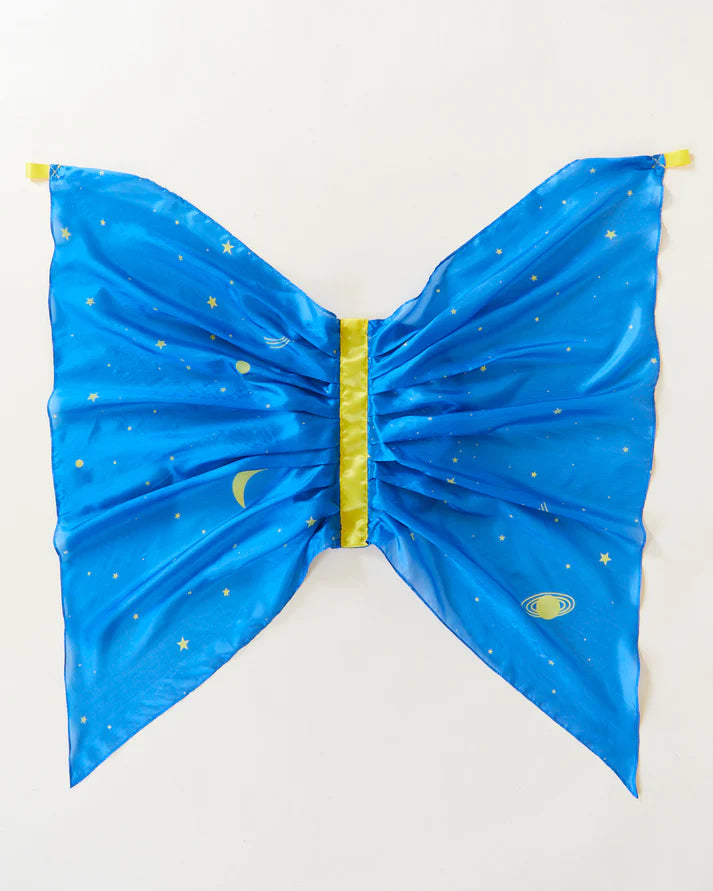 Sarah's Silks Wings - Premium Play Silk Wings for Kids Dress Up & Imaginative Play - Perfect for Fairy, Angel, and Butterfly Costumes