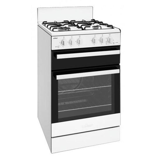 CHEF CFG503WBLP 54cm LPG Freestanding Gas Cooker - Perfect for Home Kitchens & Outdoor Cooking
