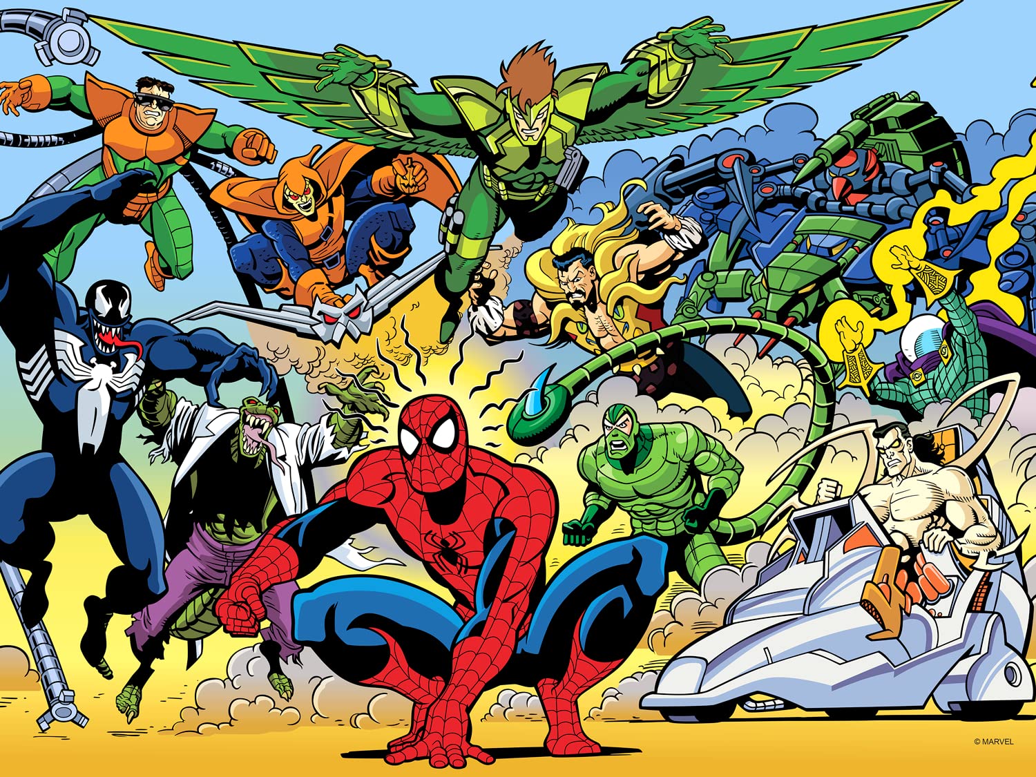 Buffalo Games Marvel Spider-Sense 400-Piece Jigsaw Puzzle for Adults & Families – Challenging Puzzle Game for Game Nights & Family Bonding – Finished Size 21.25x15 Inches – Perfect for Home Entertainment & Marvel Fans