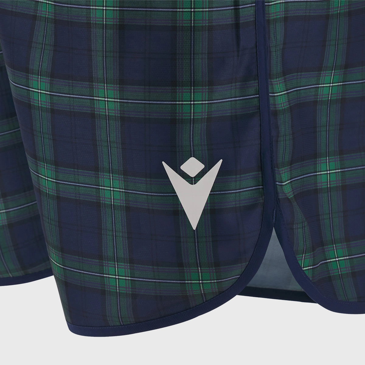 Scotland Rugby Tartan Shorts - Official Macron Sportswear for Men | Perfect for Rugby Matches, Training & Casual Wear