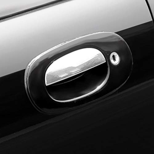 Stainless Steel Door Handle Accent Trim for 1989-1997 Chevrolet Tracker - 2 Piece Set (DH19188) | Exterior Car Accessories for Enhanced Style & Protection