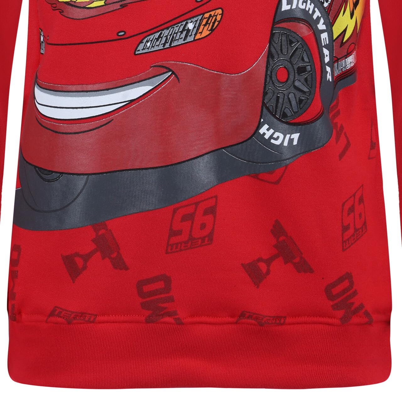 Disney Cars Lightning McQueen Boys Hoodie - Soft Fleece Pullover for Toddler, Little & Big Kids - Perfect for Playtime, Birthday Gifts & Family Outings