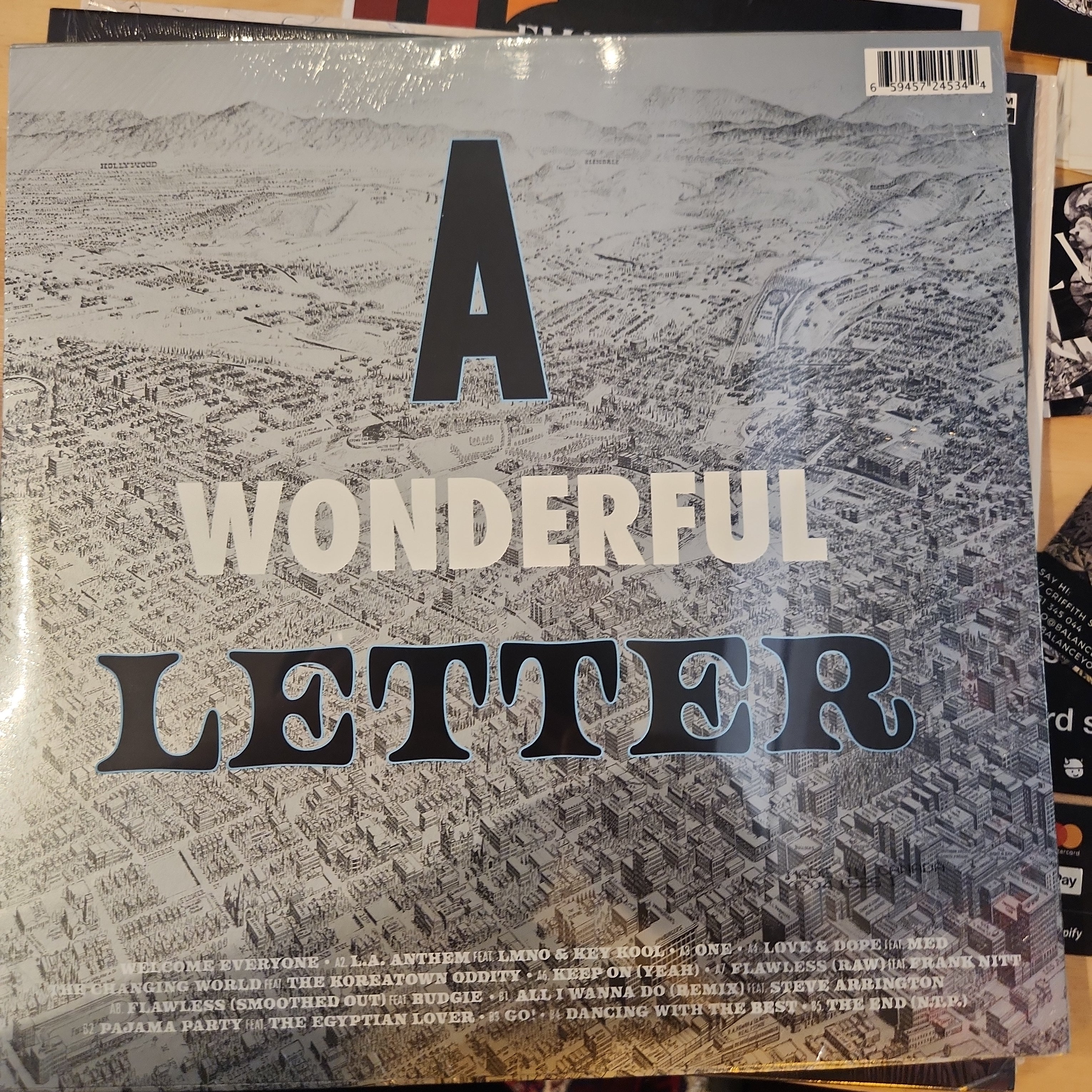 J Rocc - A Wonderful Letter Vinyl LP Record | Limited Edition Hip-Hop & Electronic Music | Perfect for DJs, Collectors & Music Enthusiasts