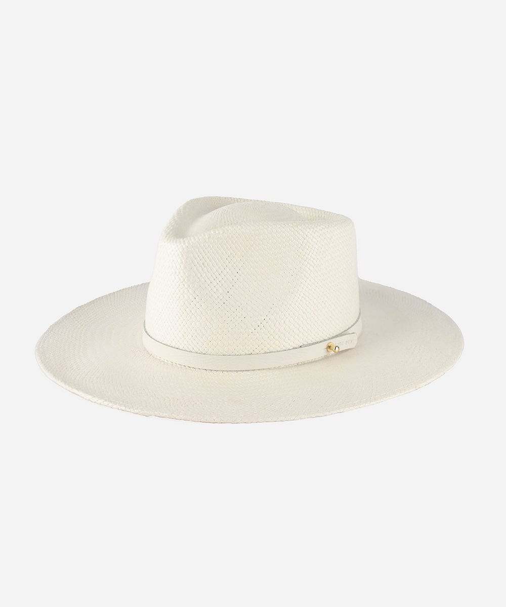 Carmen Panama Straw Hat for Women - Breathable Wide Brim Sun Hat for Beach, Garden & Outdoor Activities