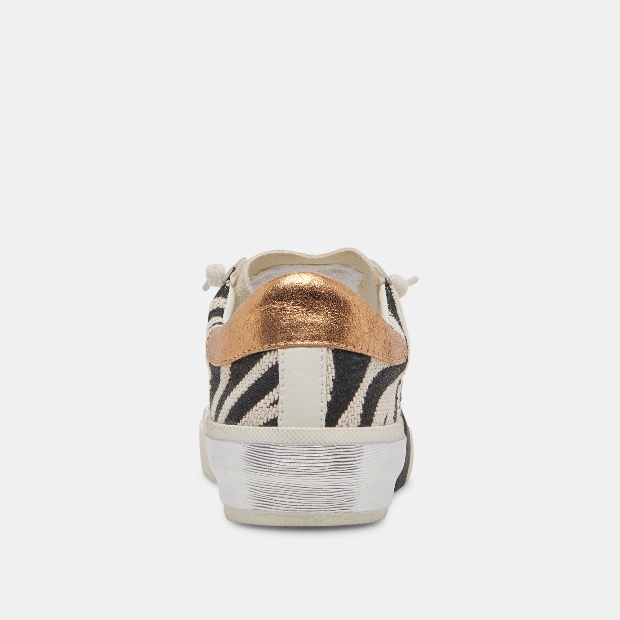 ZINA SNEAKERS for Women - Trendy Zebra Print Fabric Sneakers - Comfortable Walking Shoes for Casual Outfits & Street Style Fashion