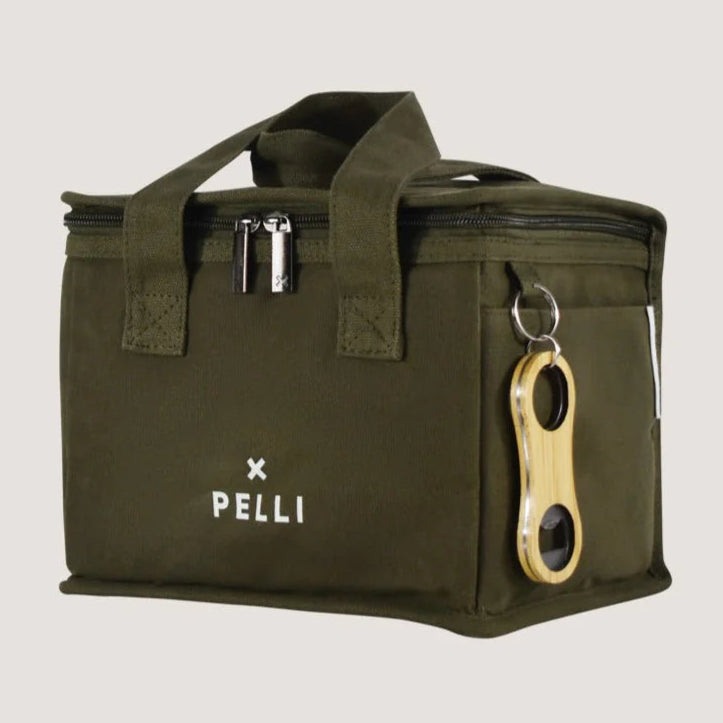Premium Waxed Canvas Insulated Lunch Bag - Leakproof & Eco-Friendly for Work, School & Picnics | Durable Reusable Food Container for Adults & Kids