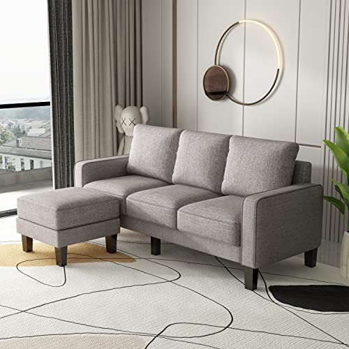 Light Grey-l Shape Sofa