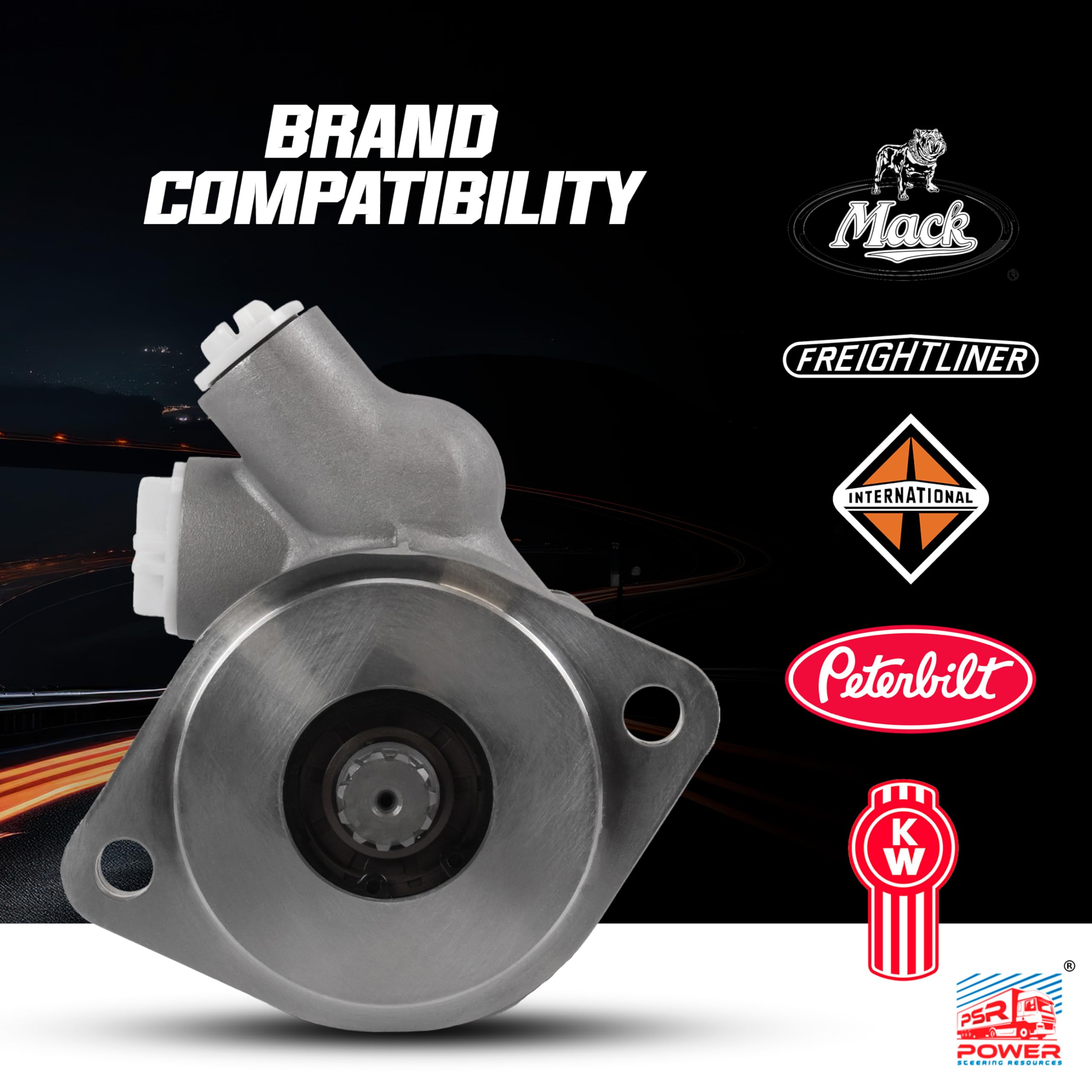 OEM PS282013L111 Power Steering Pump Replacement (850-2) - Compatible with Various Vehicles - Perfect for Smooth Steering & Car Maintenance