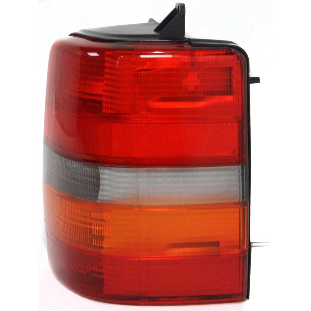 1993-1998 Jeep Grand Cherokee Rear Tail Lights Pair - Driver & Passenger Side Assembly (CH2800121 & CH2801121) - Replacement for 55155739AA & 55155738AA - Perfect for Off-Roading & Night Driving Safety