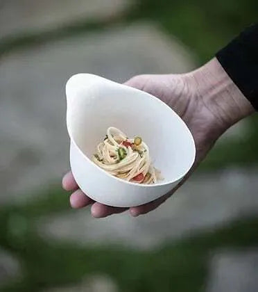 Organic Nest Sugarcane Tasting Bowl Set - Eco-Friendly Small Snack Bowls for Ice Cream, Desserts, Nuts & Party Appetizers - Perfect for Home, Restaurants & Catering Events