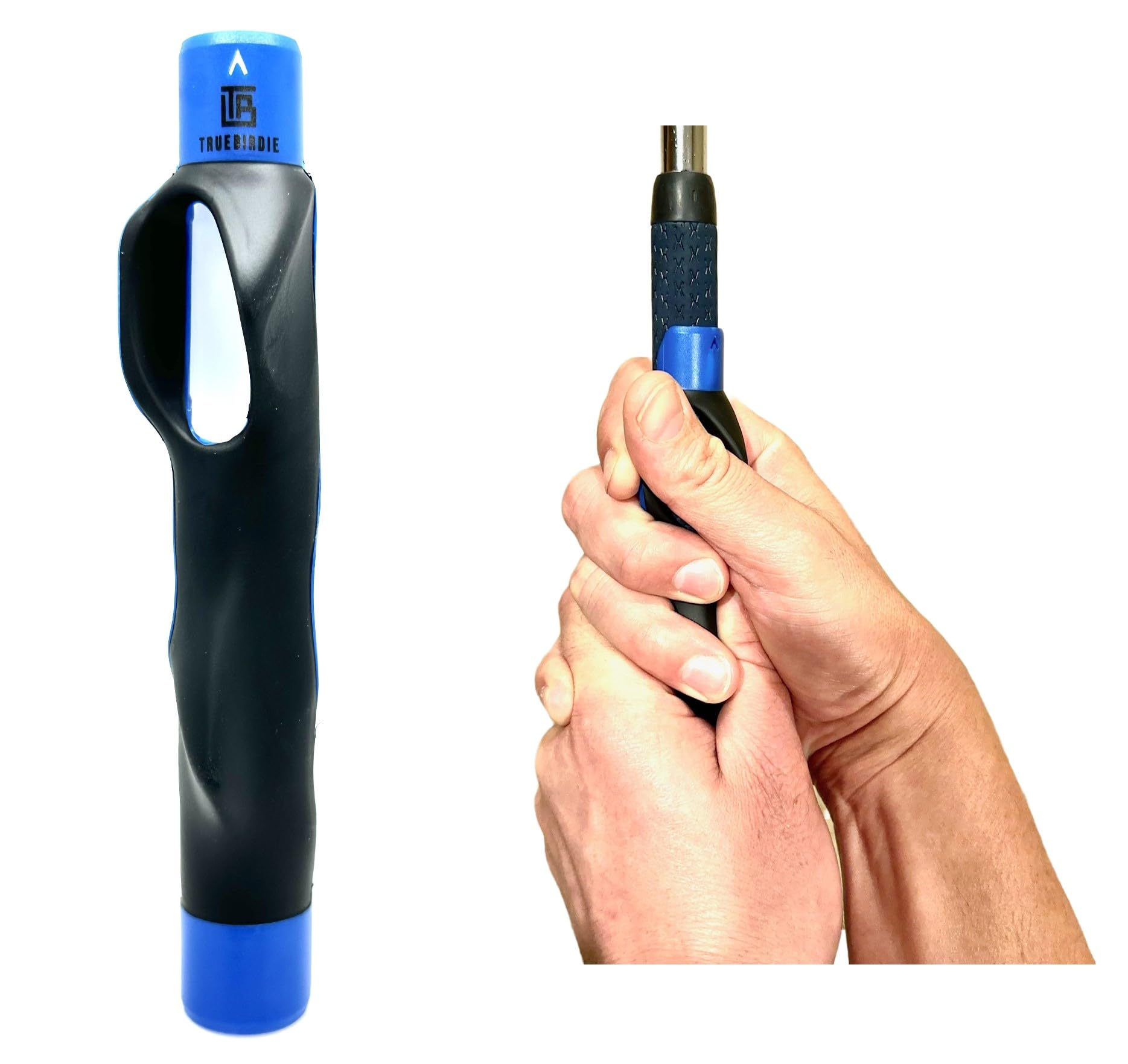 Golf Grip Trainer - Improve Golf Swing & Correct Hand Placement | Golf Training Aid for Beginners & Pros | Perfect for Driving Range & Home Practice