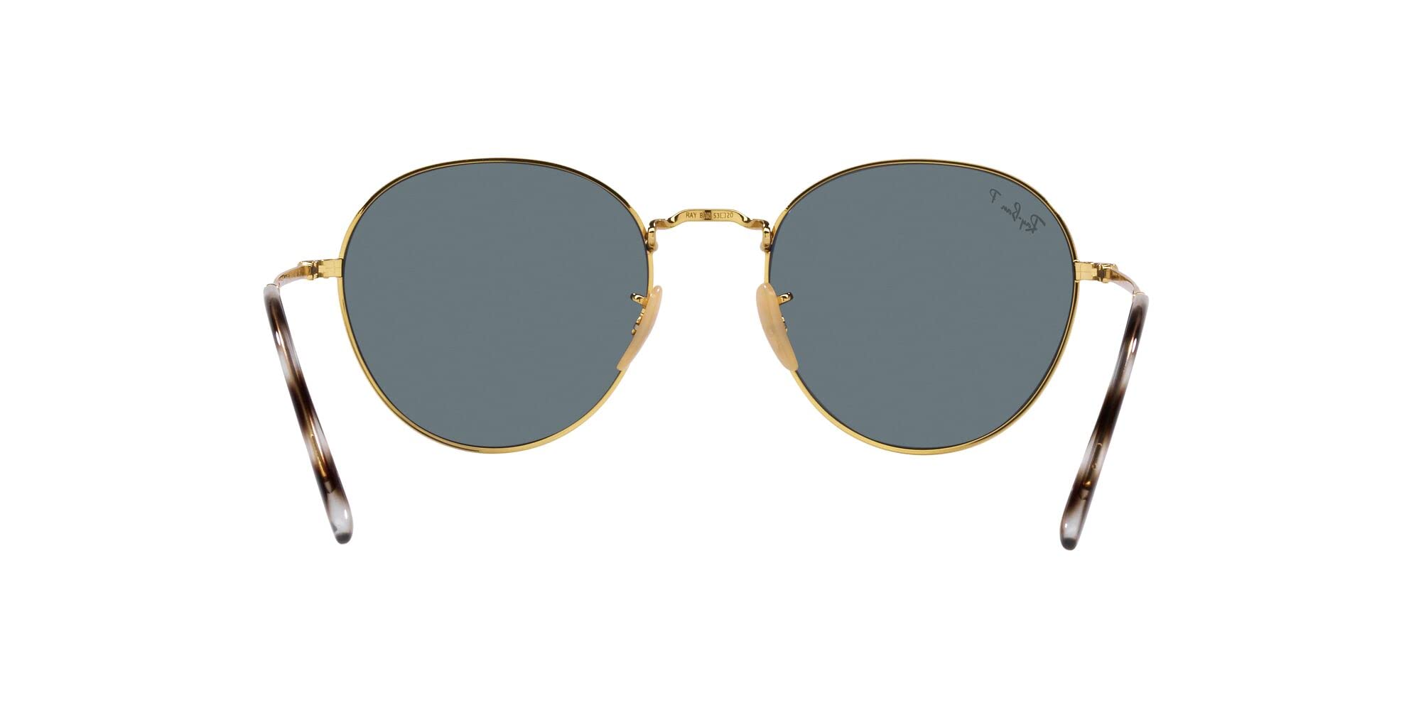 Ray-Ban RB3582 David Round Polarized Sunglasses for Men & Women - Classic Retro Style UV Protection - Perfect for Driving, Beach & Outdoor Activities