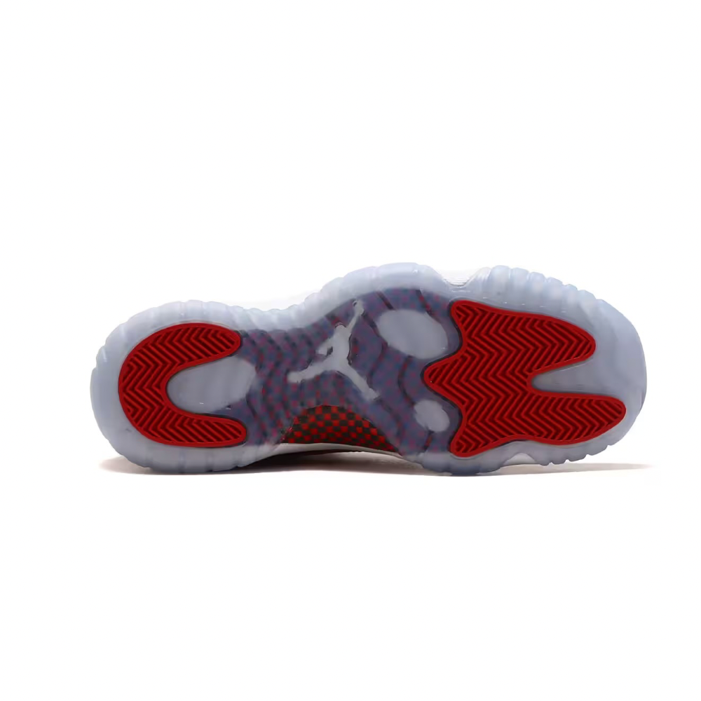 Air Jordan 11 Retro Cherry (2022) PS - White, Varsity Red & Black Basketball Shoes for Men - Perfect for Court Play and Streetwear Fashion