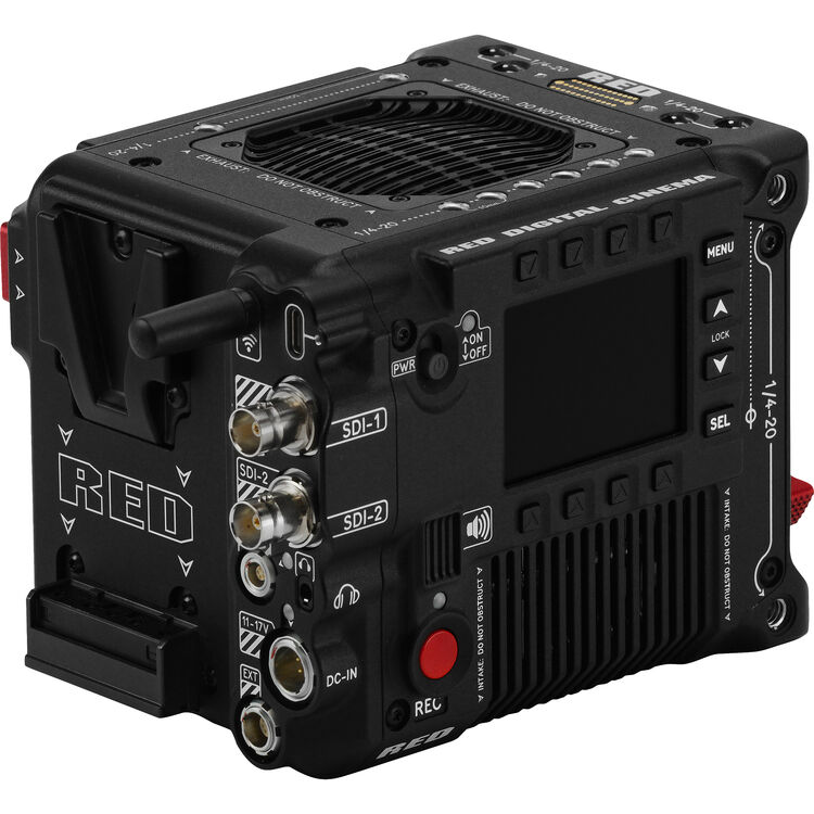 RED DIGITAL CINEMA V-RAPTOR [X] 8K VV Cinema Camera with V Mount - Professional 8K Video Recording for Filmmaking, Commercial Production & High-End Content Creation