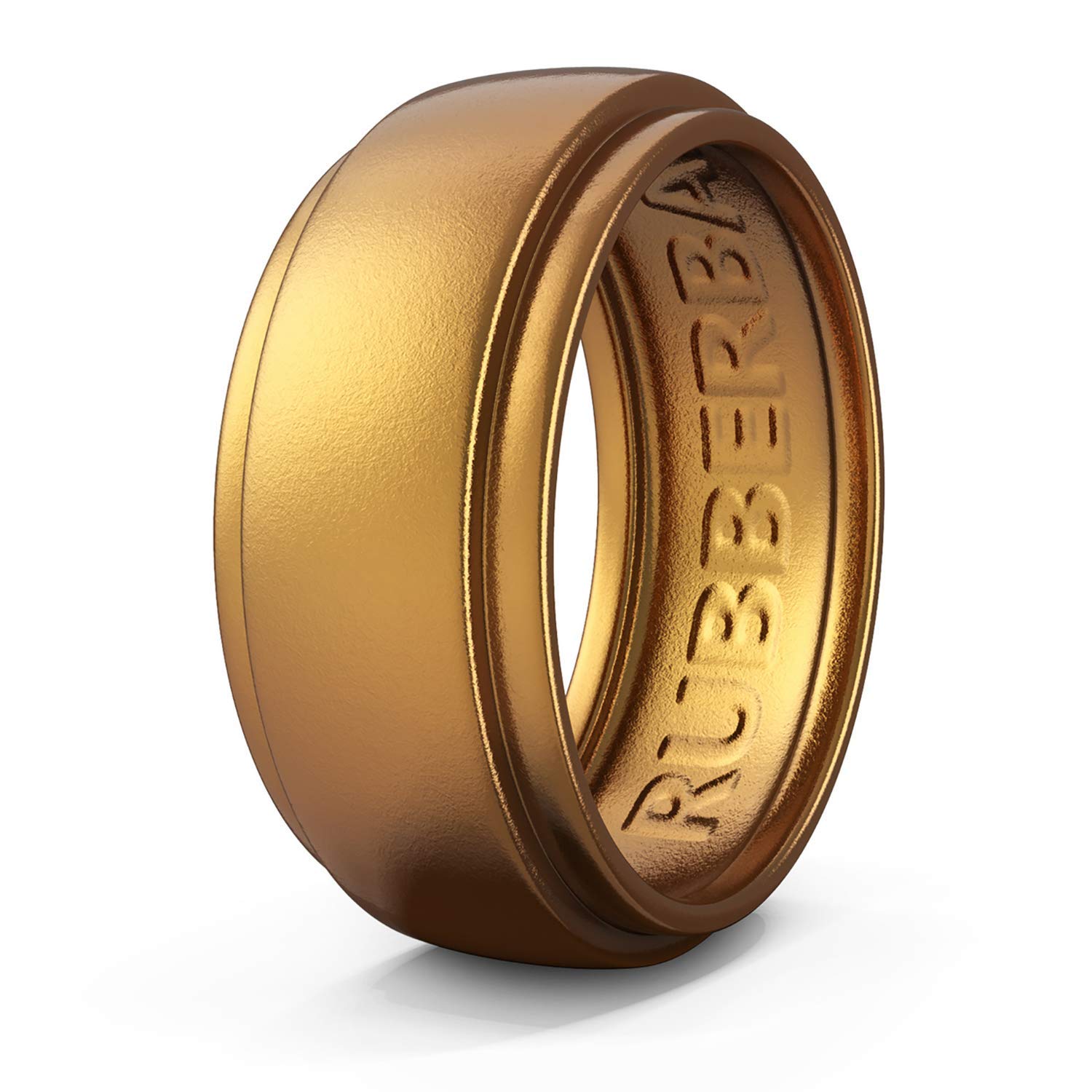 Silicone Wedding Bands for Men & Women - Comfortable, Durable, Non-Slip Rubber Rings for Gym, Workout, Swimming & Outdoor Activities