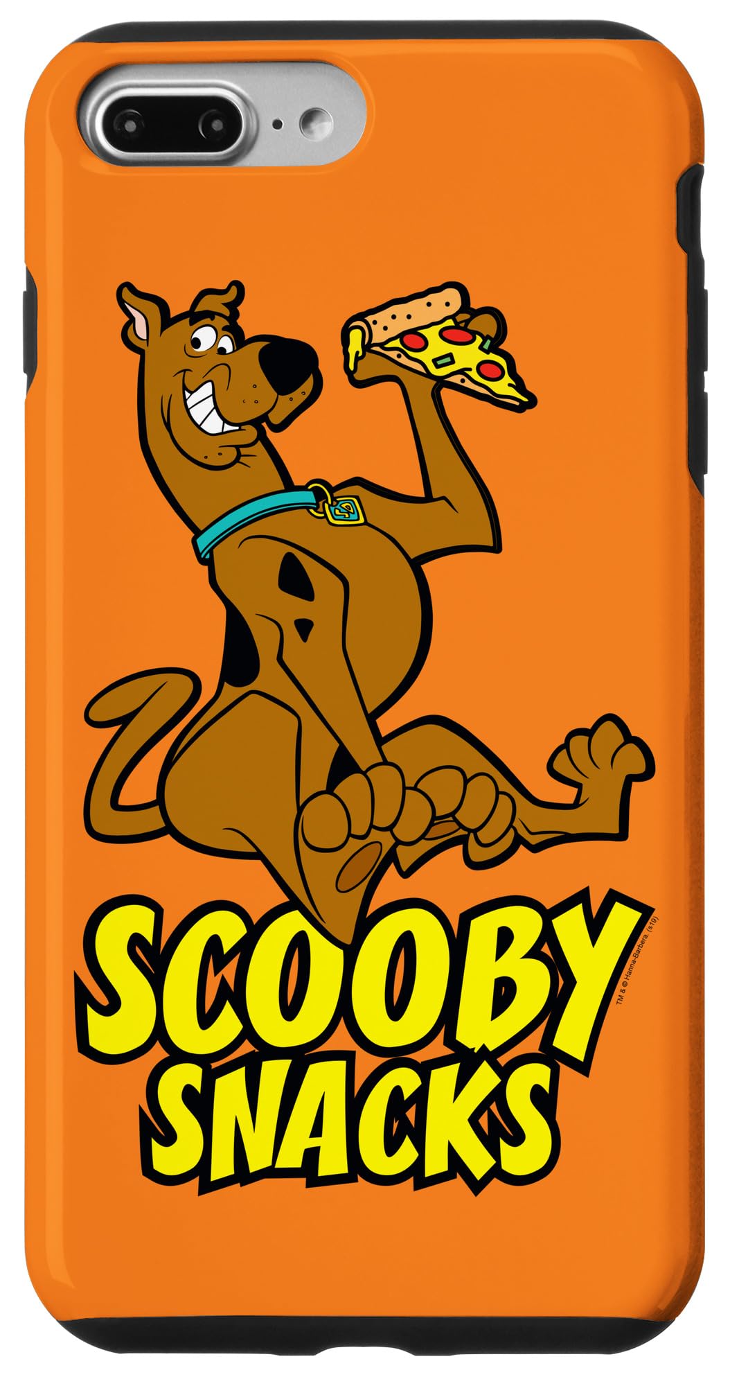 Scooby-Doo Scooby Snacks Pizza! iPhone 7 Plus/8 Plus Case - Fun Cartoon Phone Cover for Fans, Protective Slim Fit - Perfect for Halloween, Cosplay, and Cartoon Lovers