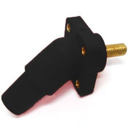 Marinco 400A 45 Degree Panel Mount Terminal Block - 2/0 4/0 AWG Marine Grade Electrical Connector for Boat, RV & Industrial Power Distribution