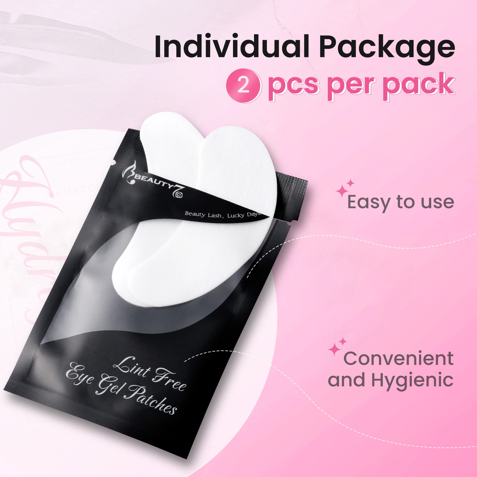 60 Pairs Collagen Gel Eye Patches for Under Eye Eyelash Extensions - Enhance & Protect Lashes, Reduce Wrinkles - Perfect for Lash Extensions, Dyeing & Nighttime Skincare Routine