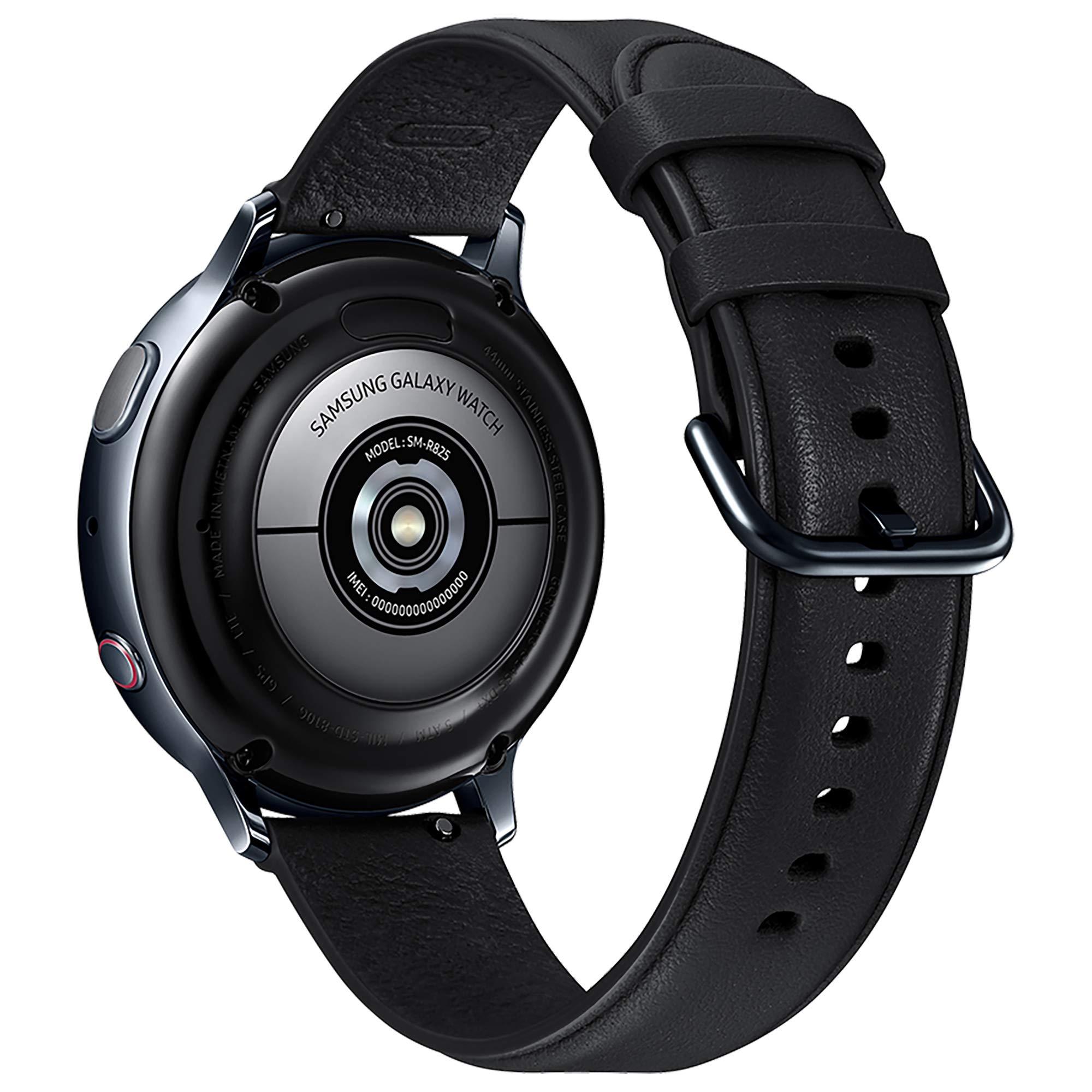 Samsung Galaxy Watch Active2 4G LTE Smartwatch - 44mm Stainless Steel Case, Black (UK Version) - Fitness Tracker, Heart Rate Monitor, GPS, Phone Calls - Perfect for Running, Swimming & Daily Activity Tracking