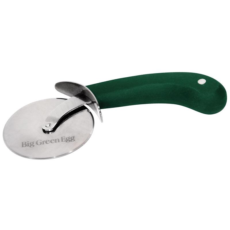 Big Green Egg Pizza Roll Cutter 114136 - Stainless Steel Pizza Dough Roller for Outdoor Grilling & Baking - Perfect for BBQ, Camping, and Home Kitchen Use