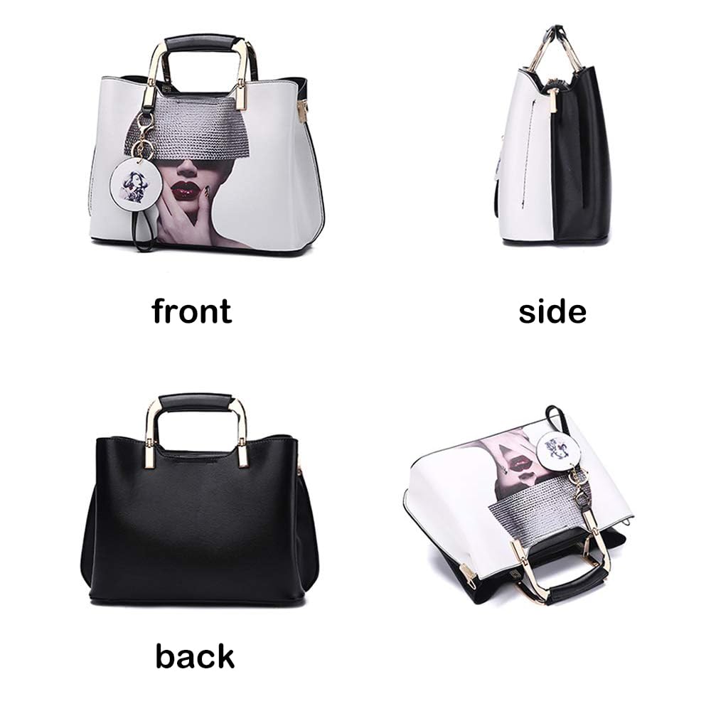 Women's Leather Handbags - Nevenka Top Handle Satchel & Shoulder Tote for Work & Travel