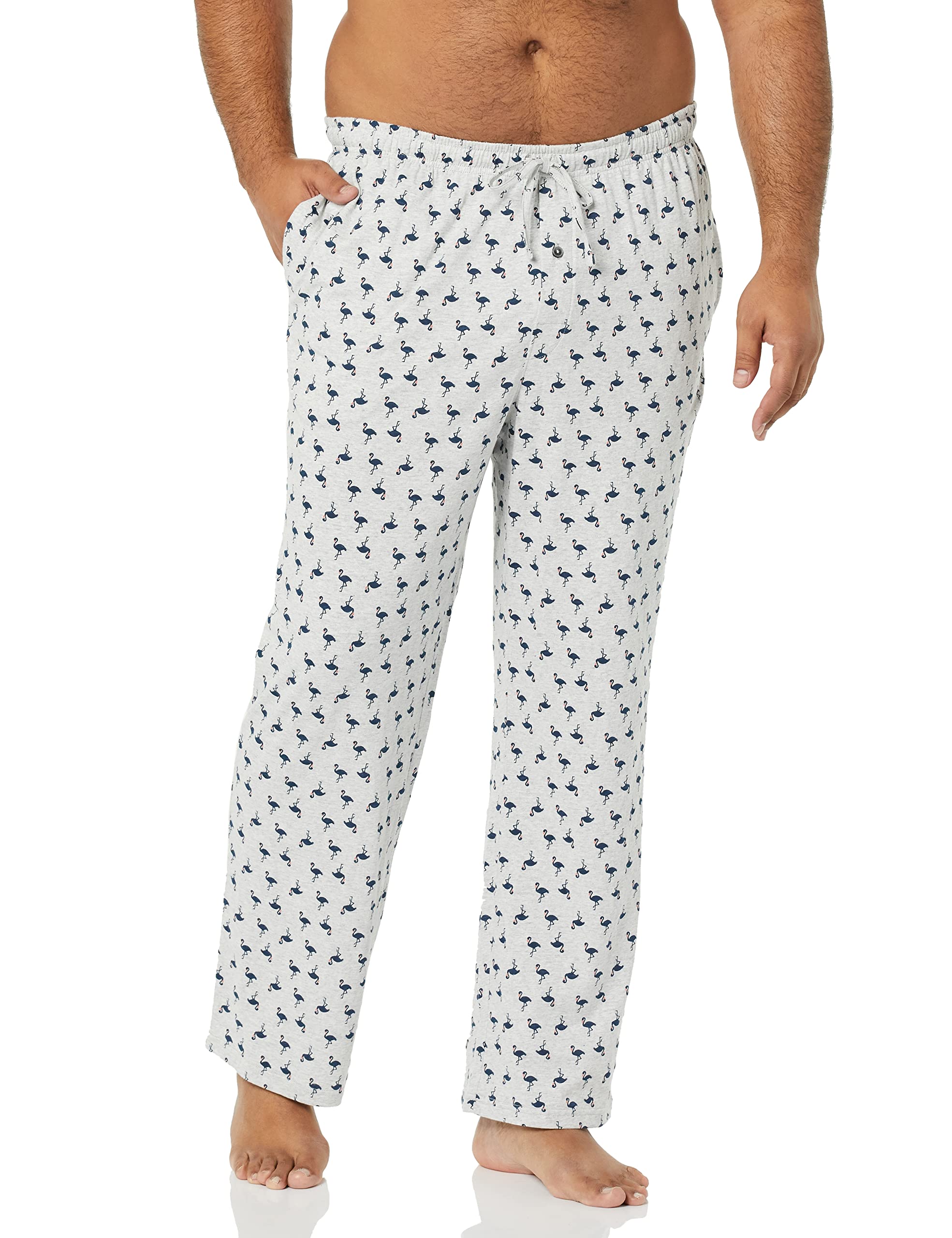 Amazon Essentials Men's Comfortable Knit Pajama Pants - Soft Sleepwear Lounge Pants for Relaxing at Home & Nighttime Comfort
