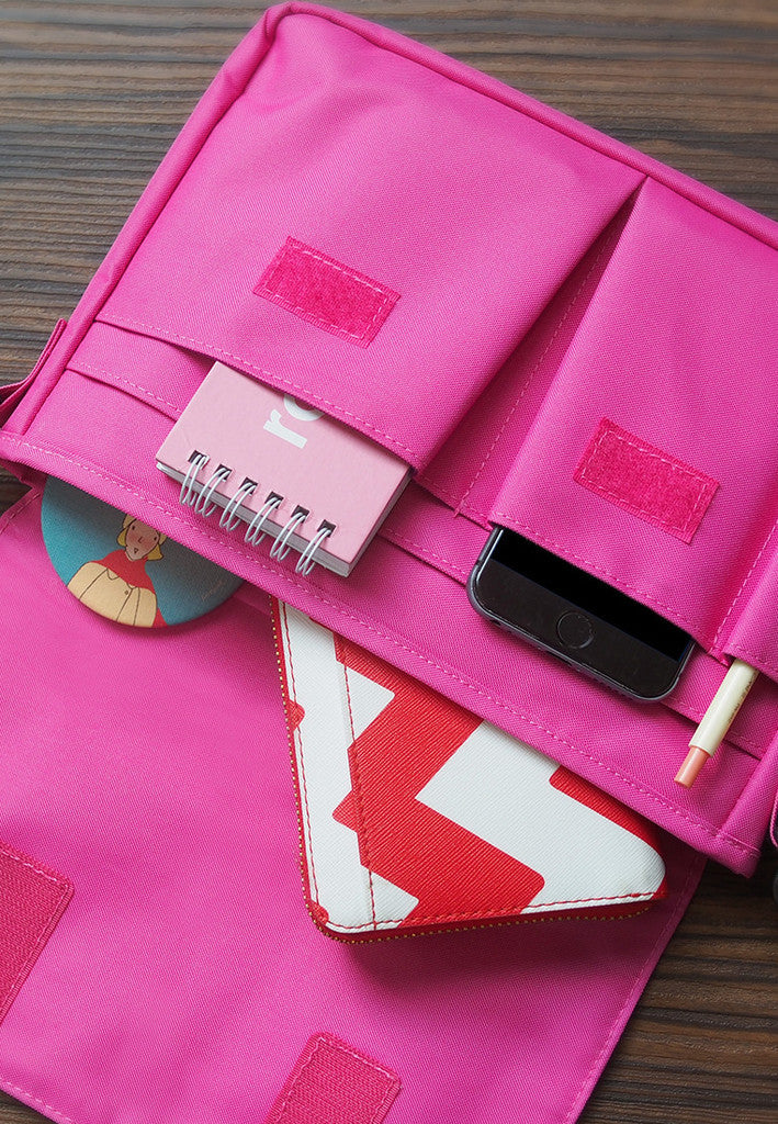 Monocozzi Lush Easy Clutch Tablet Case - Holds 8 Tablets Securely - Perfect for Travel, Work & School