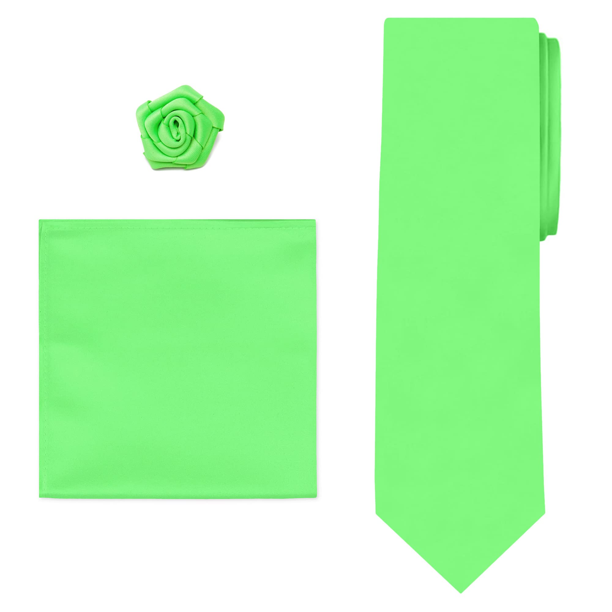 Elegant 3-Piece Open Rose Lapel Flower Pin Set for Men's Suits - Perfect for Weddings, Prom & Formal Events