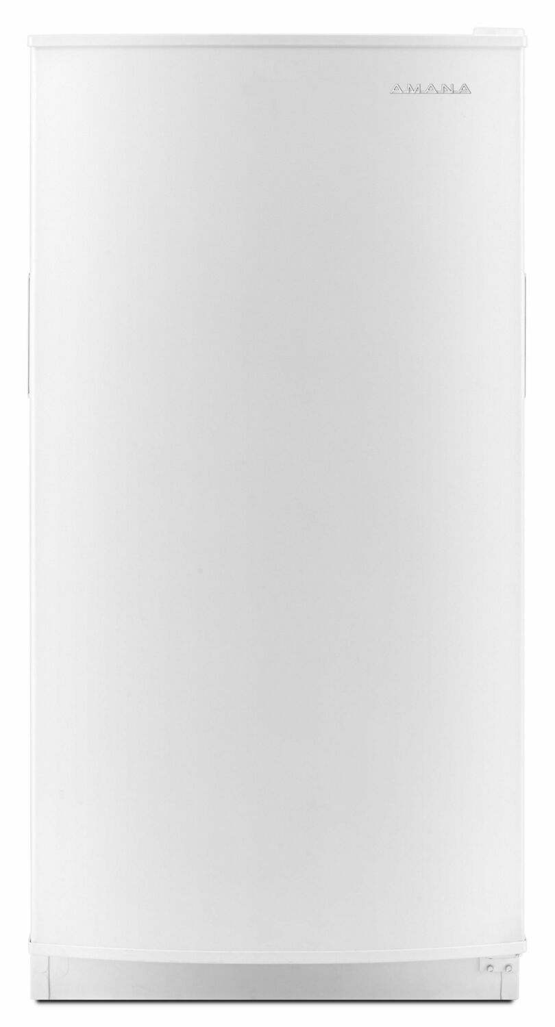Amana AZF33X16DW 16 Cubic Feet Upright Freezer - Energy Efficient, White - Perfect for Home, Restaurant & Grocery Storage