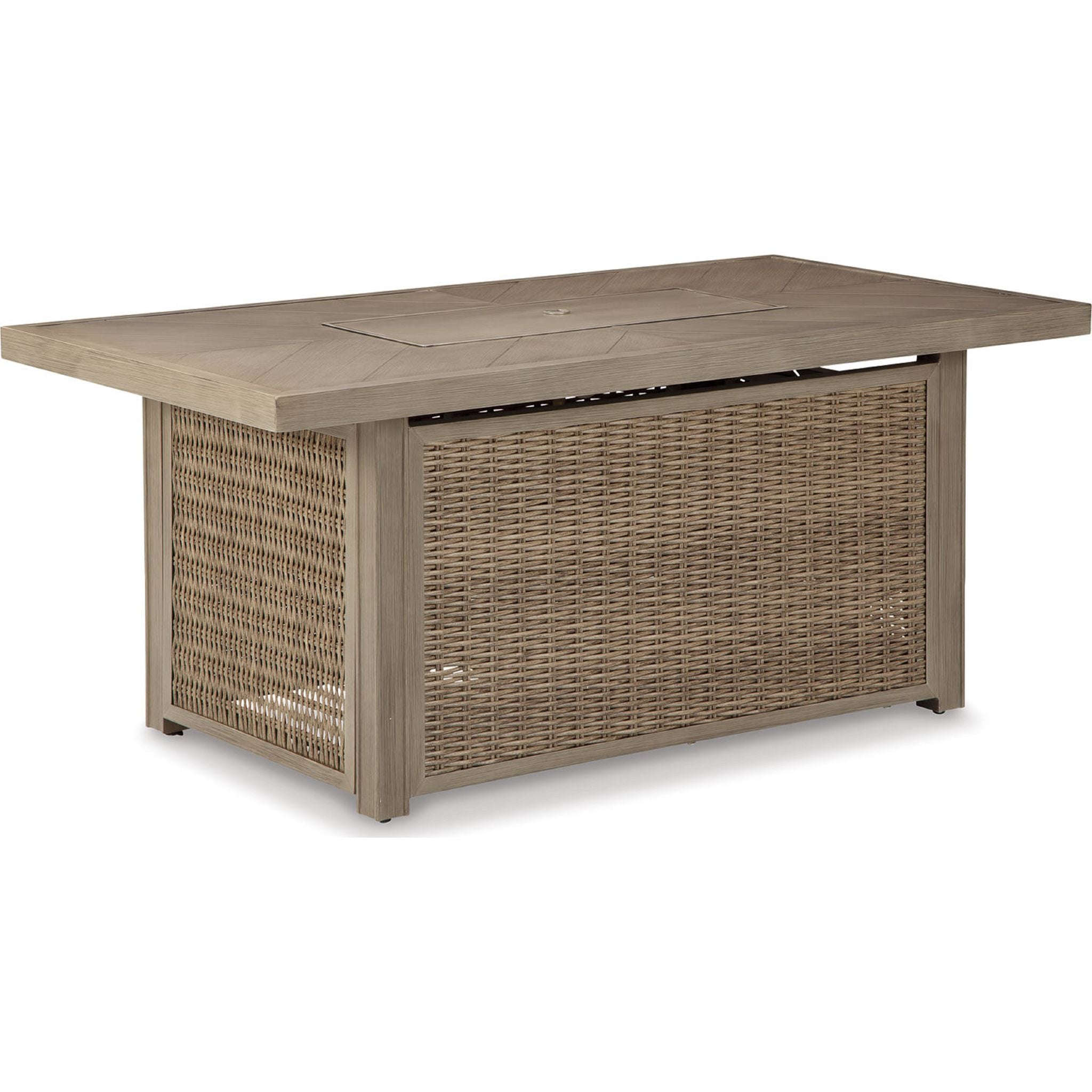 Beachcroft 4-Piece Outdoor Patio Furniture Set - Waterproof Wicker Rattan Sofa with Cushions, Beige - Perfect for Backyard, Garden, Poolside & Terrace Relaxation