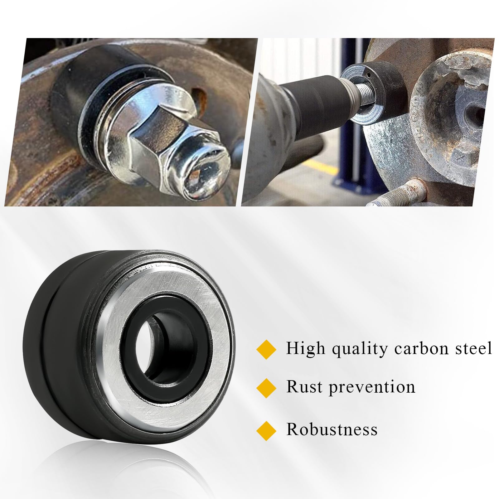 22800 Wheel Stud Installer Tool - Heavy Duty Automotive Wheel Stud Installation Kit for Most Cars & Light-Duty Trucks - Perfect for DIY Repairs, Tire Changes & Auto Maintenance
