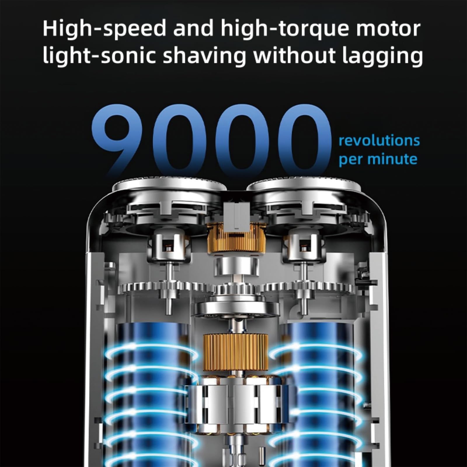 Best Electric Mini Portable Shaver for Men - Waterproof Dry & Wet Travel Shaver with USB Charging - Perfect for Business Trips, Office Use & On-the-Go Grooming