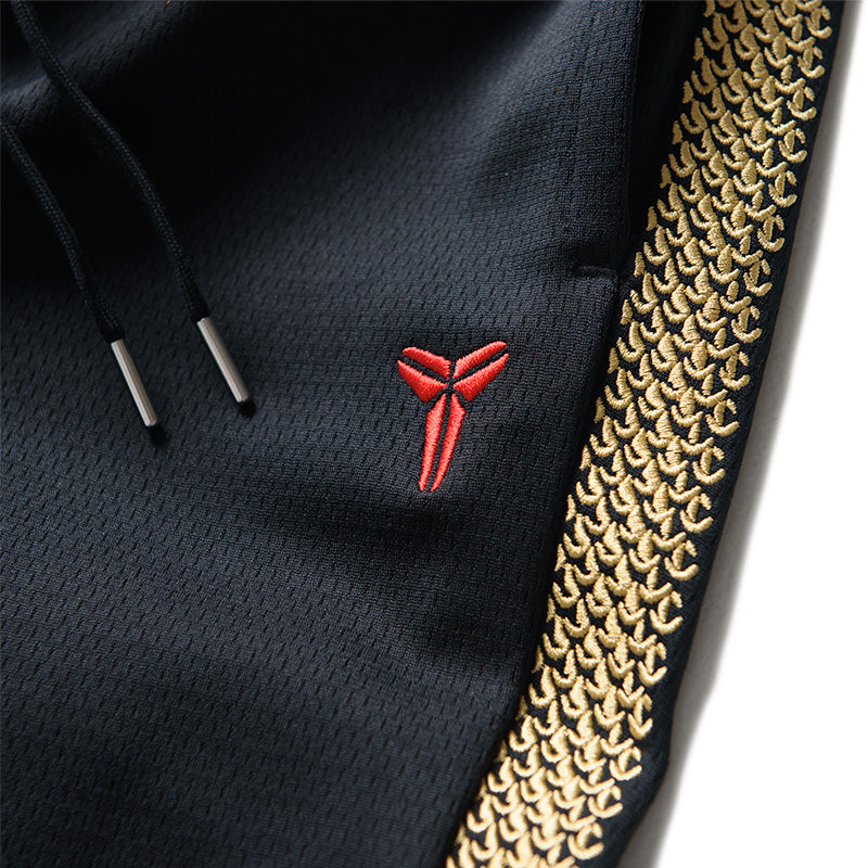 Nike Kobe Therma FIT Basketball Pants for Men - Black/University Red - Moisture-Wicking, Breathable & Warm - Perfect for Training, Games & Cold Weather Workouts