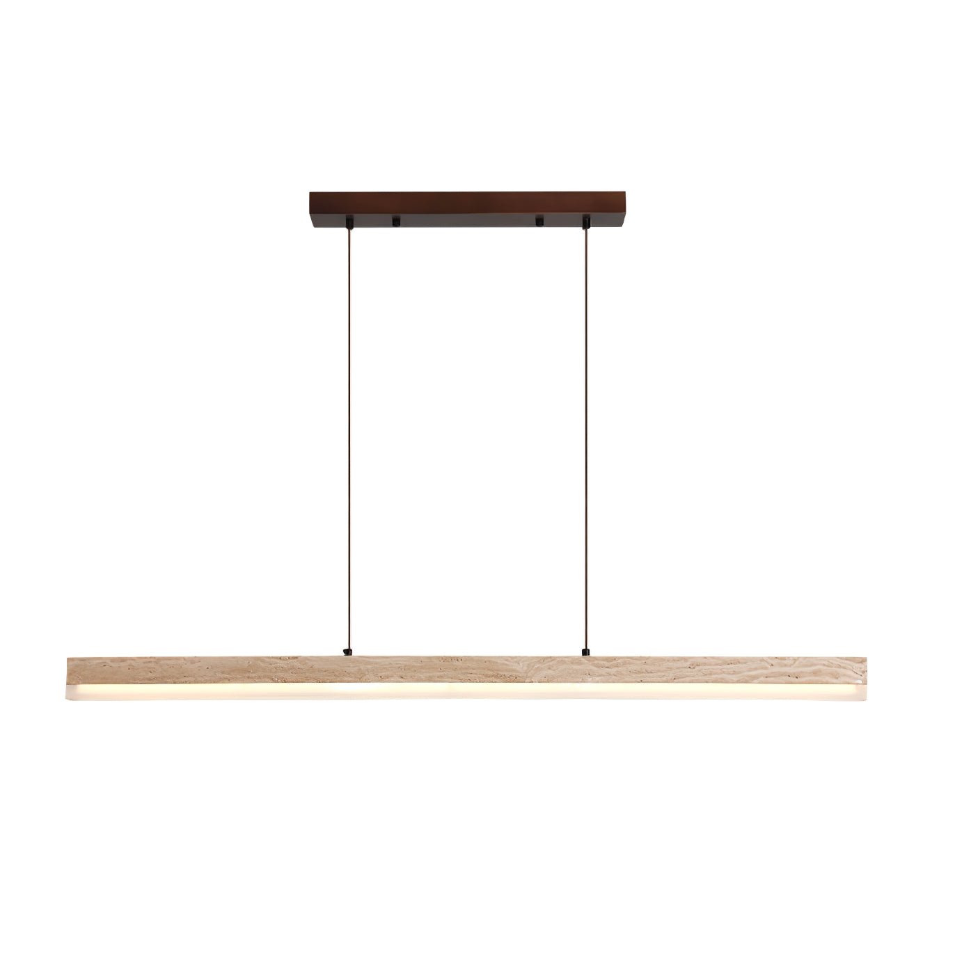 Ecliptic Beam Pendant Lamp - Modern LED Hanging Light for Dining Room, Kitchen Island & Bedroom Decor | Dimmable Ceiling Fixture with Adjustable Height