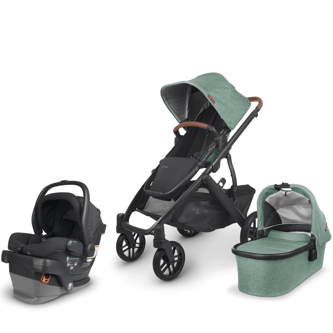 UPPAbaby VISTA V2 Stroller with MESA V2 Infant Car Seat Travel System - Lightweight, Adjustable & Safe Baby Stroller for Newborns to Toddlers - Perfect for City Walks, Shopping & Family Outings