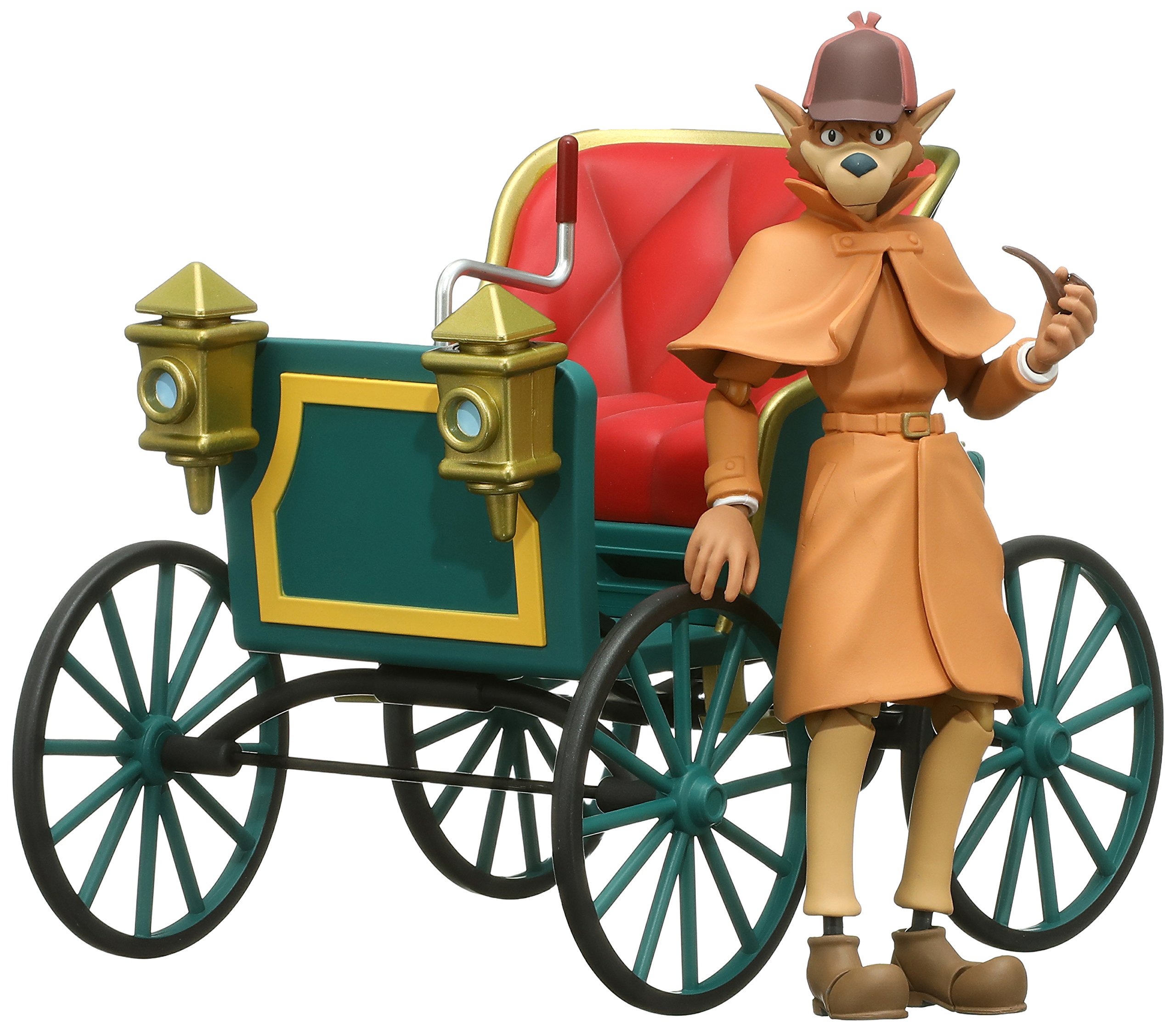 Sherlock Hound Figma Action Figure - Collectible Anime Character Model for Display & Photography - Perfect for Anime Fans, Collectors, and Home/Office Decoration