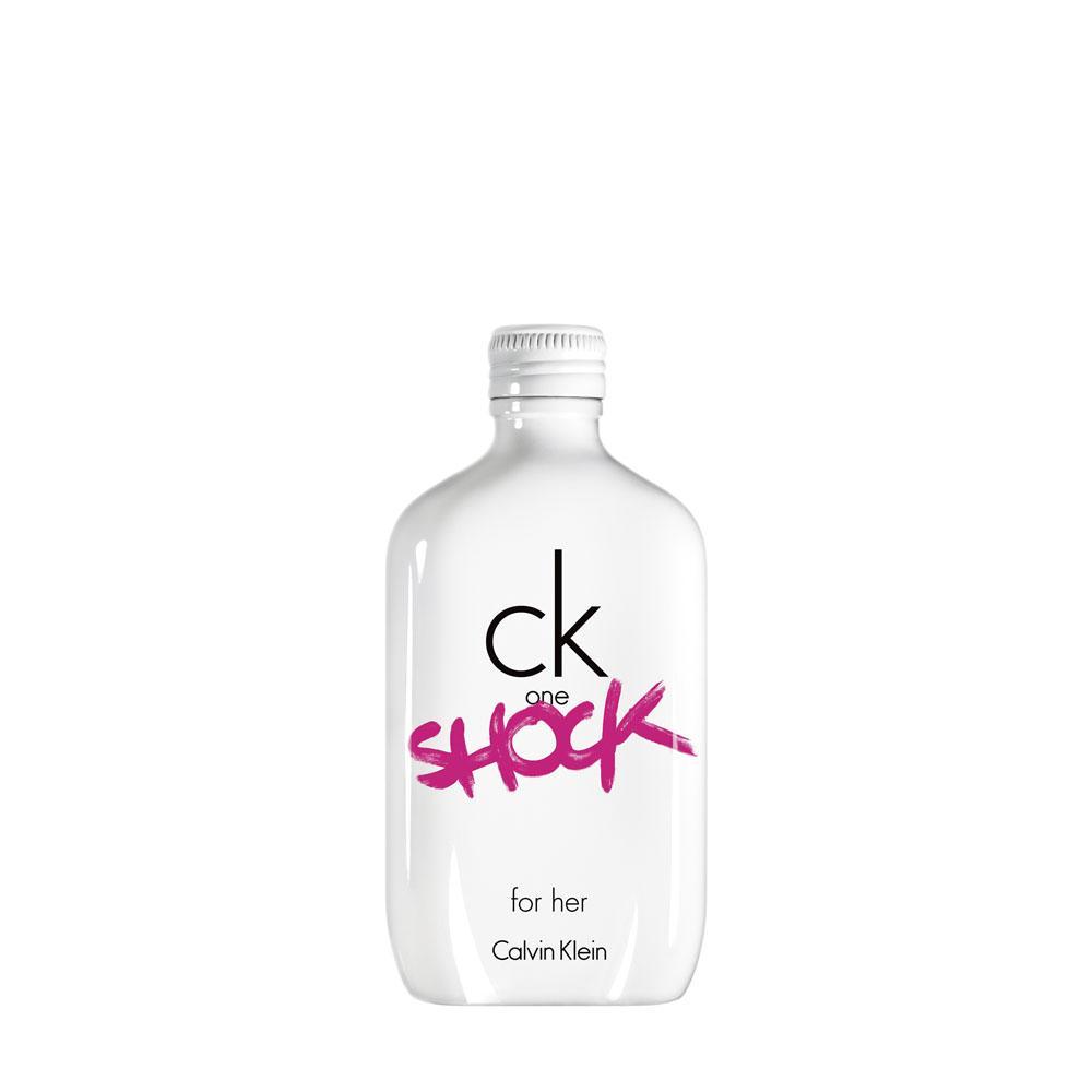CK One Shock For Her Eau de Toilette Spray for Women - Fresh Floral Fragrance for Day & Night Wear, Date Night & Special Occasions