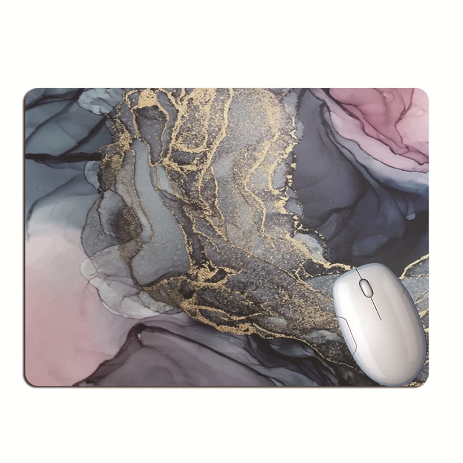 Premium Oil Painting Clouds Mouse Pad - Non-Slip Desk Mat with Wrist Rest for Office & Home, Soft Smooth Surface for Computers & Writing | Perfect for Workstations, Gaming & Home Office Use