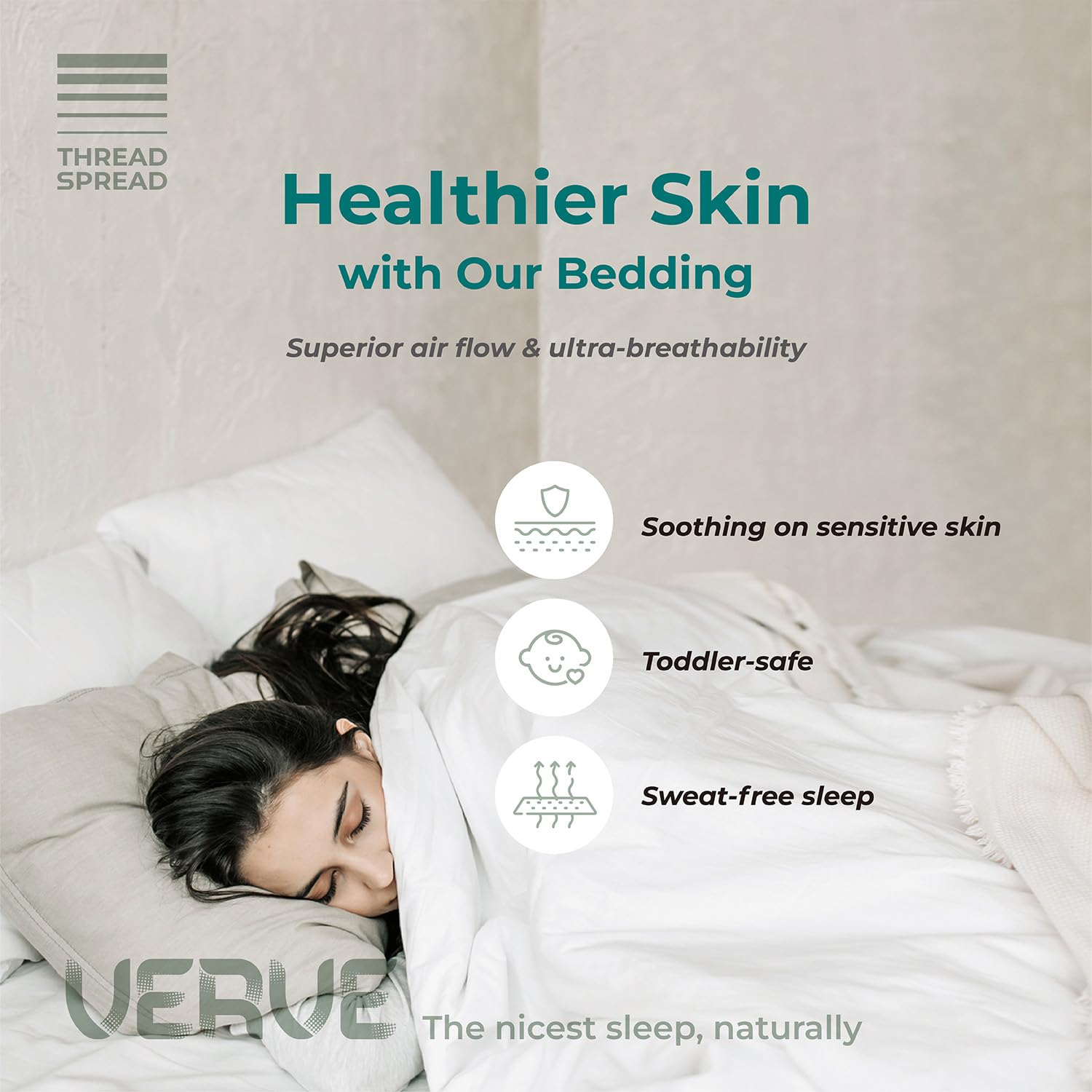 80% Cotton 20% Bamboo Viscose Split King Sheets - 5 Piece Silky Soft Cooling Luxury Bedding Set with 16