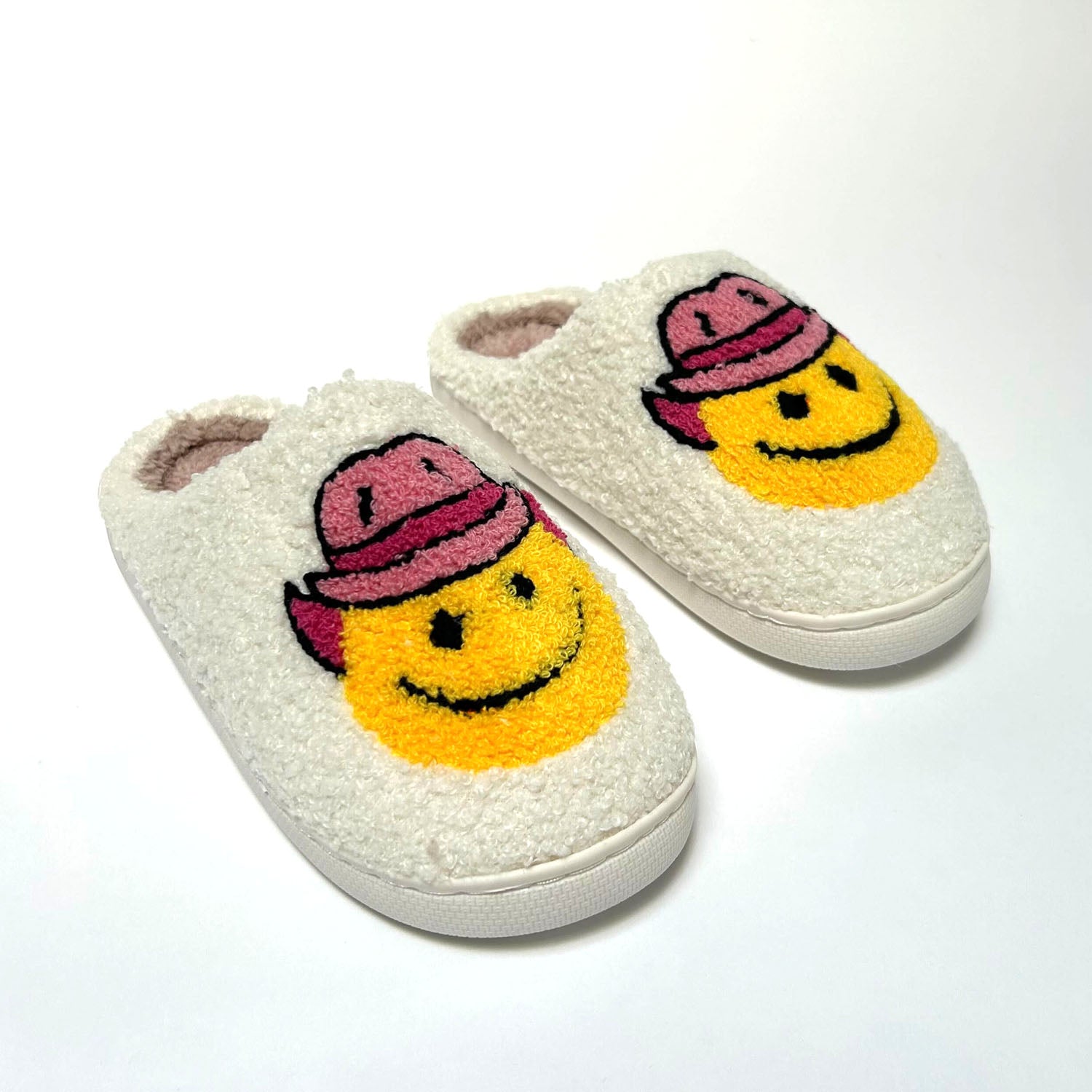 Happy Cowgirl Slippers for Women - Soft & Cozy House Shoes with Fun Western Design - Perfect for Indoor Comfort, Lounge Wear, and Country Themed Parties