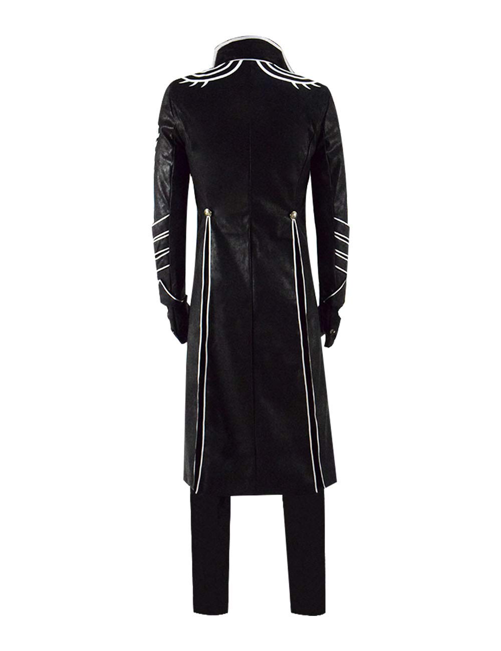Devil May Cry 5 Vergil Cosplay Costume for Men - Halloween Anime Video Game Character Outfit - Perfect for Conventions, Cosplay Events & Halloween Parties
