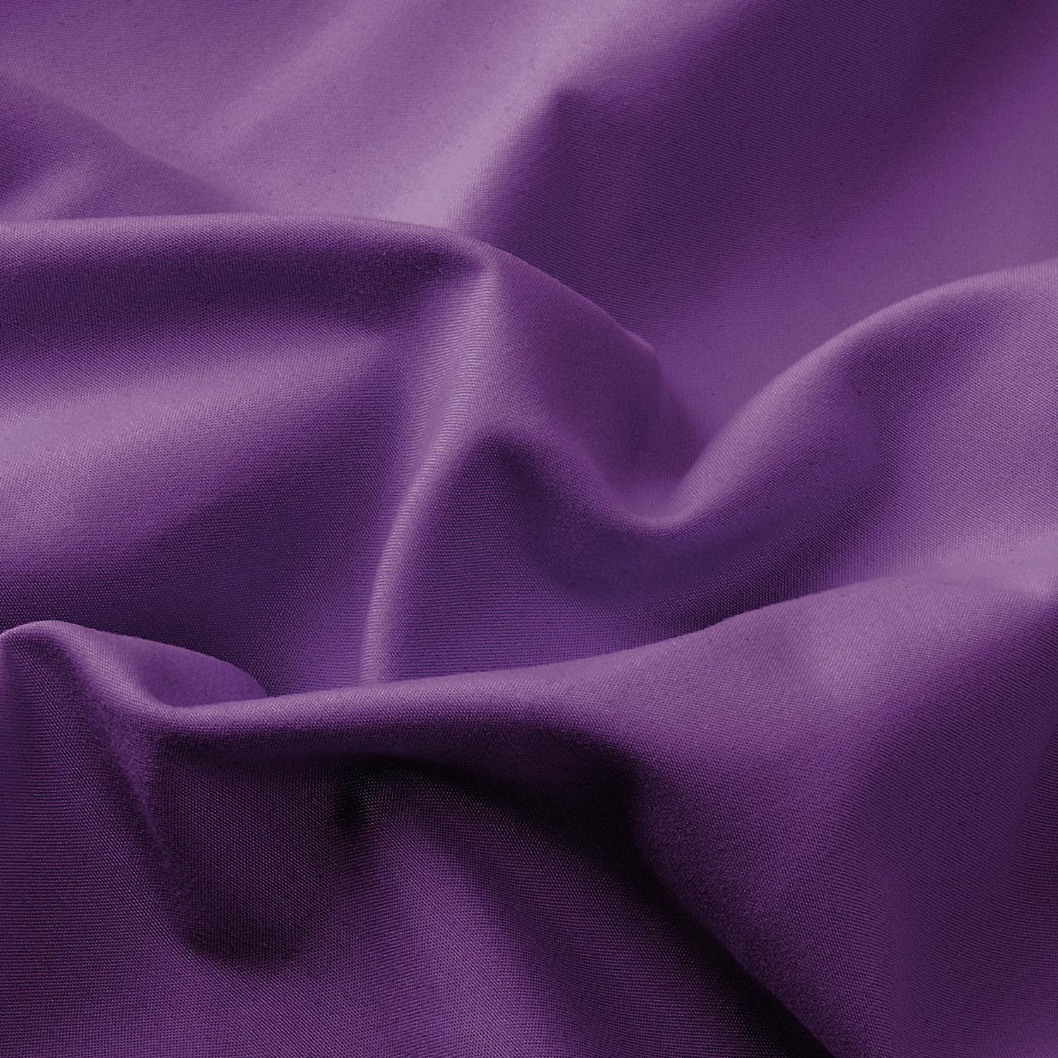 Lirex Queen Size Flat Sheet - Extra Soft Brushed Microfiber 1800 Thread Count - Wrinkle Free, Breathable & Machine Washable - Perfect for Bedroom, Guest Room & Dorm (Purple, Queen)