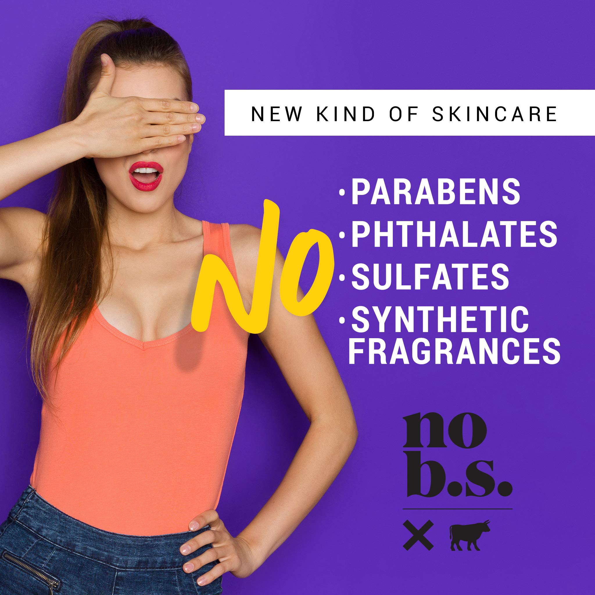 No Bad Stuff - Protect + Correct Duo: Daytime Face Moisturizer with SPF 20 & Nighttime Cream for Hydration & Redness Relief (2.7 oz) - Perfect for Dry, Sensitive Skin Care Routine