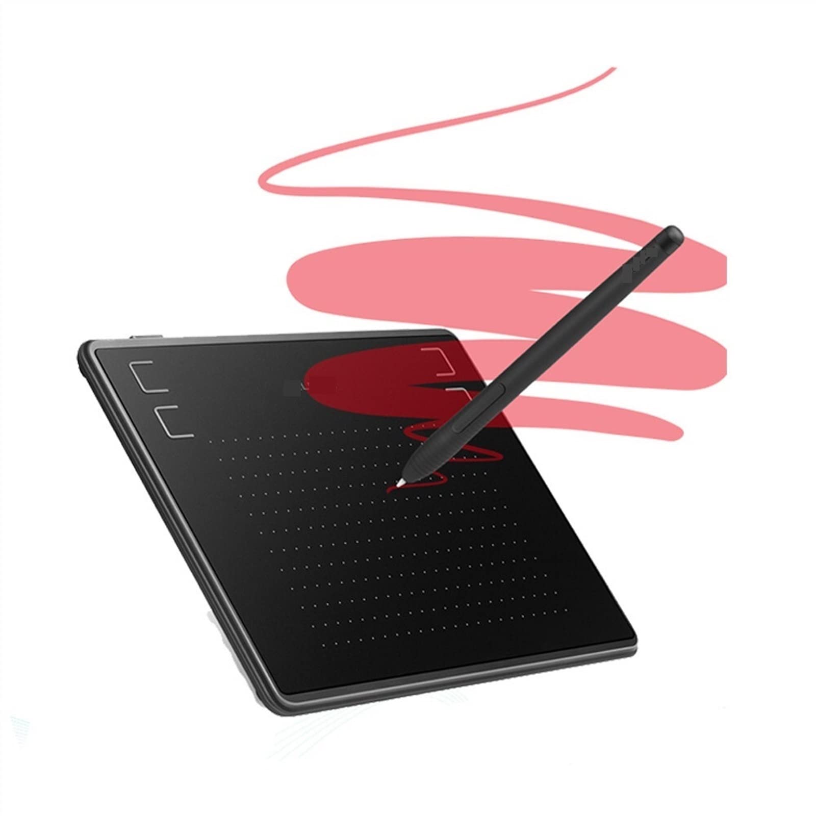 Digital Drawing Tablet with Battery-Free Pen for Graphic Design, Digital Signatures, OSU Gaming & Sketching - Perfect for Artists, Designers & Gamers