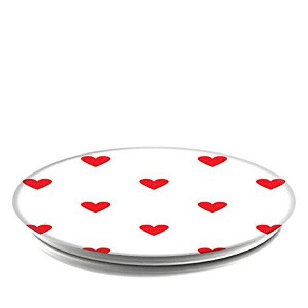 Original Popsockets Phone Grip with Heart Design - Secure Hold for Smartphones, Perfect for Selfies, Gaming, and Everyday Use