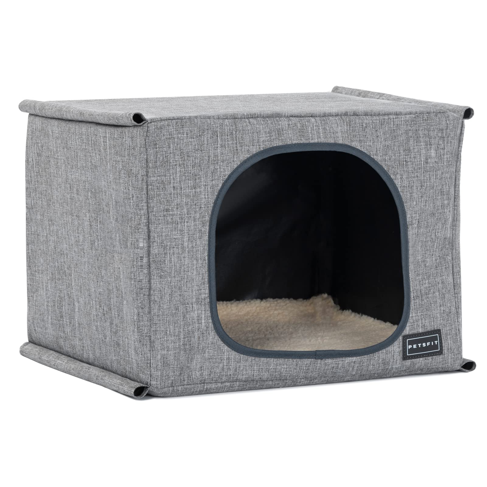 Hanging Cat Cave for Indoor Cats & Small Dogs - Durable Oxford Cloth Cover for Cozy Pet Napping